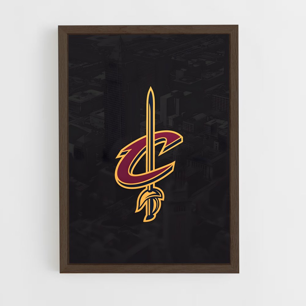 Poster Cavaliers en Action – affiche Basketball (vue 5)